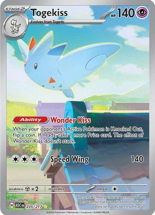 Togekiss - 235/217 - ME Ascended Heroes - Holofoil - Near Mint (NM)