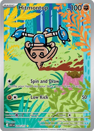 Hitmontop - 240/217 - ME Ascended Heroes - Holofoil - Near Mint (NM)