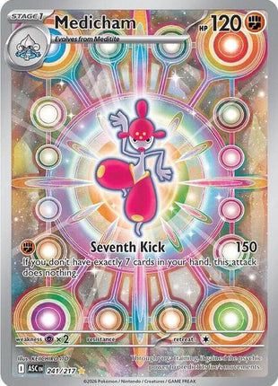 Medicham - 241/217 - ME Ascended Heroes - Holofoil - Near Mint (NM)