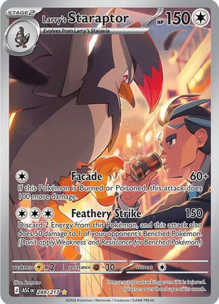 Larry's Staraptor - 249/217 - ME Ascended Heroes - Holofoil - Near Mint (NM)