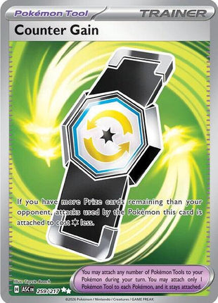 Counter Gain - 259/217 - ME Ascended Heroes - Holofoil - Near Mint (NM)