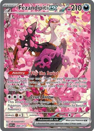 Fezandipiti ex - 288/217 - ME Ascended Heroes - Holofoil - Near Mint (NM)
