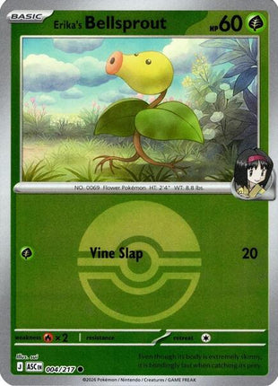 Erika's Bellsprout (Poke Ball) - ME Ascended Heroes - Reverse Holofoil - Near Mint (NM)