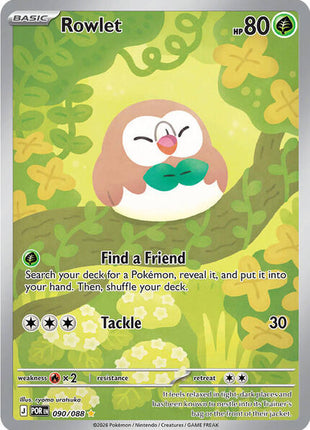 Rowlet - 090/088 - ME03 Perfect Order - Holofoil - Near Mint (NM)