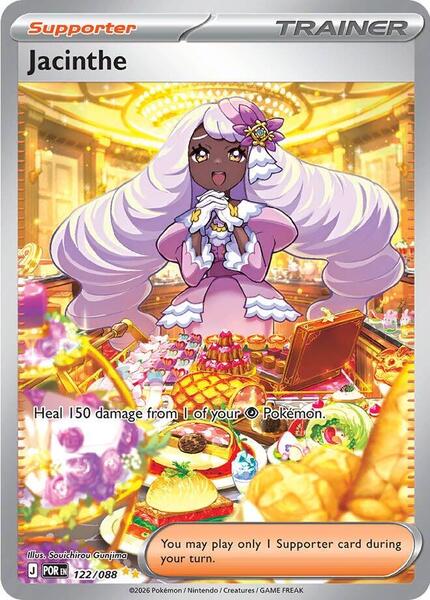 Jacinthe - 122/088 - ME03 Perfect Order - Holofoil - Near Mint (NM)