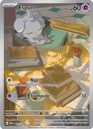 Espurr - 095/088 - ME03 Perfect Order - Holofoil - Near Mint (NM)