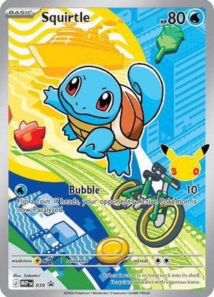 Squirtle - 039 - ME Mega Evolution Promo - Holofoil - Near Mint (NM)
