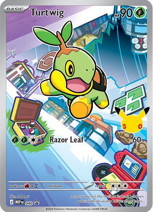 Turtwig - 040 - ME Mega Evolution Promo - Holofoil - Near Mint (NM)