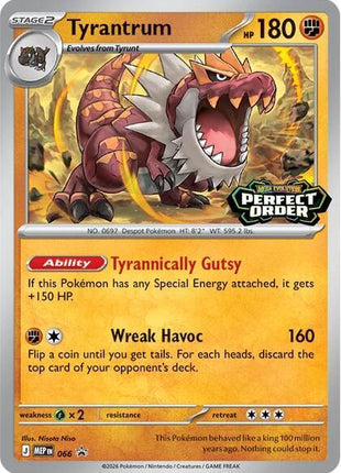 Tyrantrum - 066 - ME Mega Evolution Promo - Holofoil - Near Mint (NM)