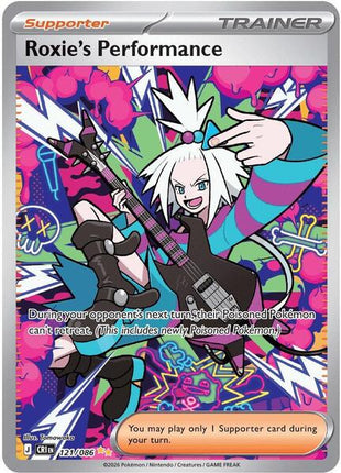 Roxie's Performance - 121/086 - ME04 Chaos Rising - Holofoil - Near Mint (NM)