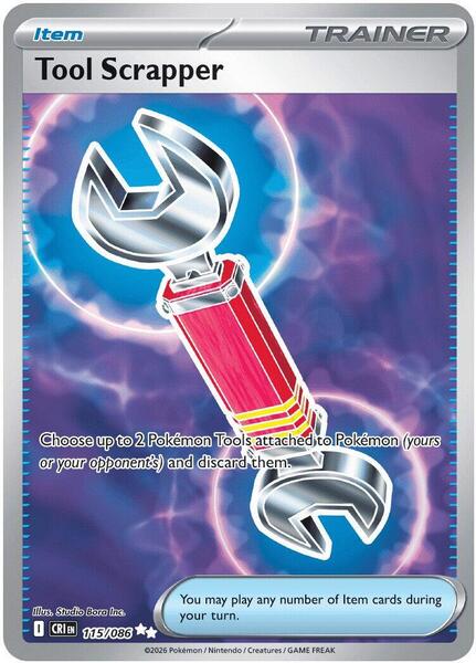 Tool Scrapper - ME04 Chaos Rising - Holofoil - Near Mint (NM)