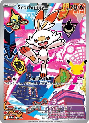 Scorbunny - 053 - ME Mega Evolution Promo - Holofoil - Near Mint (NM)