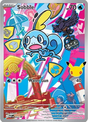 Sobble - 054 - ME Mega Evolution Promo - Holofoil - Near Mint (NM)