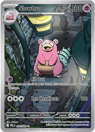 Slowbro - 090/084 - ME05 Pitch Black - Holofoil - Near Mint (NM)