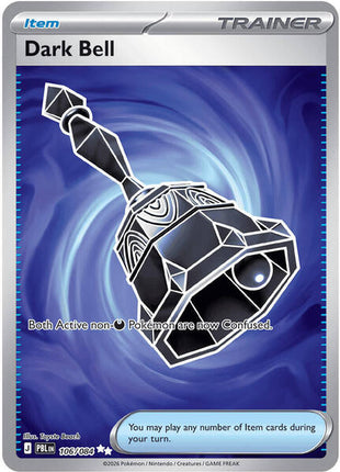 Dark Bell - 106/084 - ME05 Pitch Black - Holofoil - Near Mint (NM)