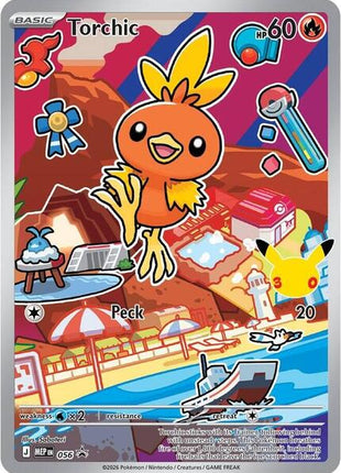 Torchic -  056 - First Partner Collection 2026 - Holofoil - Near Mint (NM)