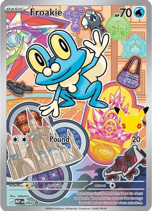 Froakie -  060 - First Partner Collection 2026 - Holofoil - Near Mint (NM)