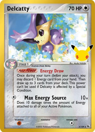 Delcatty - ME 30th Celebration Classic Collection - Holofoil - Near Mint (NM)