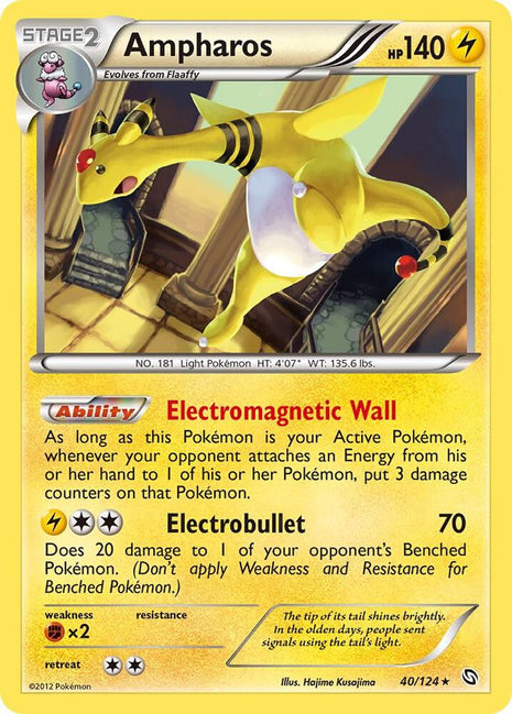 Ampharos - Dragons Exalted - Holofoil - Near Mint (NM)