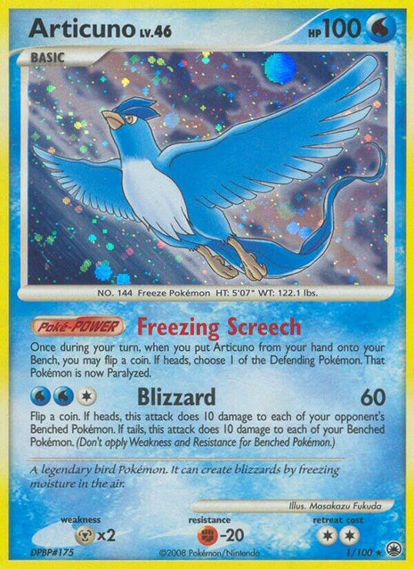 Articuno - Majestic Dawn - Holofoil - Damaged