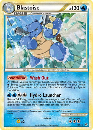 Blastoise - Unleashed - Near Mint (NM)