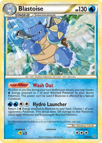 Blastoise - Unleashed - Near Mint (NM)