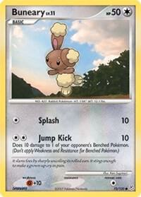 Buneary - Diamond and Pearl - Reverse Holofoil - Moderately Played (MP)