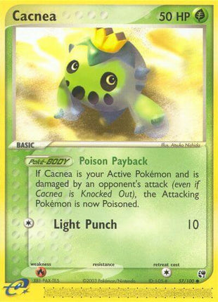 Cacnea - 57/100 - Sandstorm - Reverse Holofoil - Near Mint (NM)