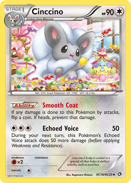 Cinccino - Legendary Treasures Radiant Collection - Holofoil - Moderately Played (MP)