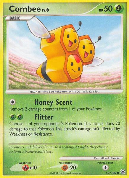 Combee - Majestic Dawn - Reverse Holofoil - Near Mint (NM)