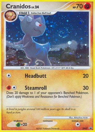 Cranidos - DP07 - Diamond and Pearl Promos - Holofoil - Near Mint (NM)