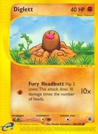 Diglett - Expedition - Reverse Holofoil - Near Mint (NM)