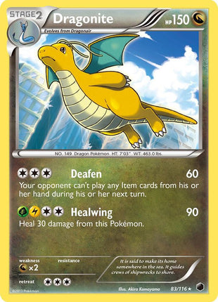 Dragonite - Plasma Freeze - Reverse Holofoil - Near Mint (NM)