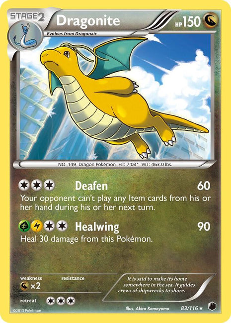 Dragonite - Plasma Freeze - Reverse Holofoil - Near Mint (NM)