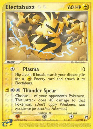 Electabuzz - Sandstorm - Reverse Holofoil - Near Mint (NM)