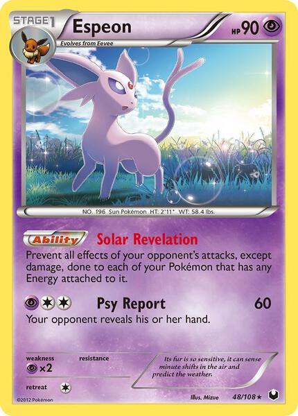 Espeon - Dark Explorers - Reverse Holofoil - Lightly Played (LP)