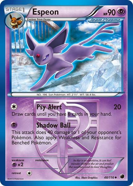 Espeon (Team Plasma) - Plasma Freeze - Near Mint (NM)