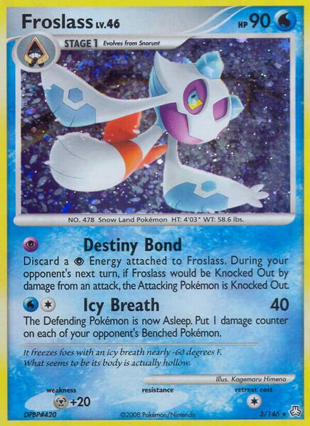 Froslass - Legends Awakened - Holofoil - Moderately Played (MP)
