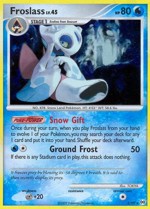 Froslass - Arceus - Holofoil - Near Mint (NM)