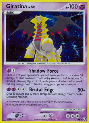Giratina - Legends Awakened - Reverse Holofoil - Moderately Played (MP)