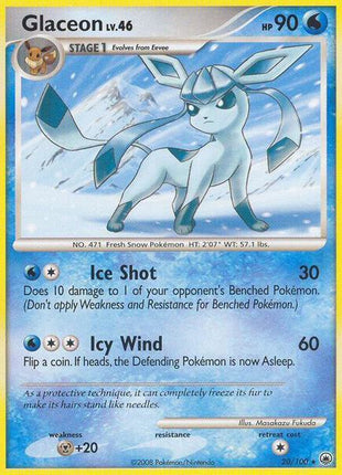 Glaceon (20) - Majestic Dawn - Moderately Played (MP)
