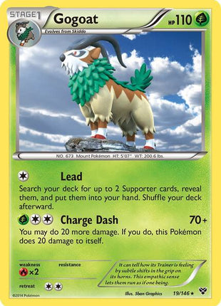 Gogoat - XY Base Set - Holofoil - Near Mint (NM)