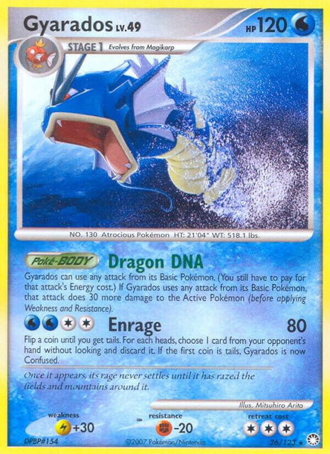 Gyarados - Mysterious Treasures - Near Mint (NM)