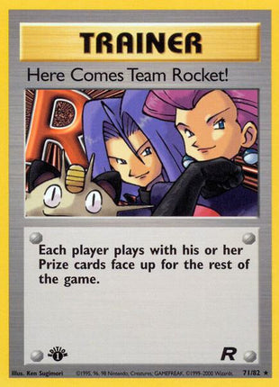 Here Comes Team Rocket! (71) - Team Rocket - Unlimited - Near Mint (NM)