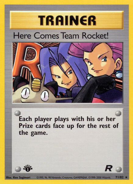 Here Comes Team Rocket! (71) - Team Rocket - Unlimited - Near Mint (NM)