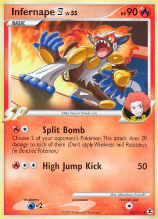Infernape E4 - Rising Rivals - Reverse Holofoil - Near Mint (NM)