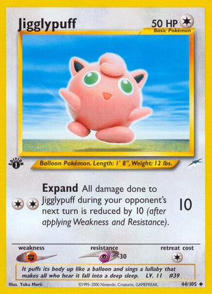 Jigglypuff - Neo Destiny - Unlimited - Near Mint (NM)