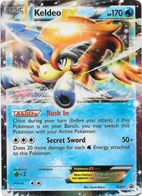 Keldeo EX - BW61 - Black and White Promos - Holofoil - Lightly Played (LP)