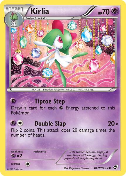 Kirlia - Legendary Treasures Radiant Collection - Holofoil - Lightly Played (LP)