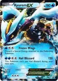 Kyurem EX - BW37 - Black and White Promos - Holofoil - Heavily Played (HP)